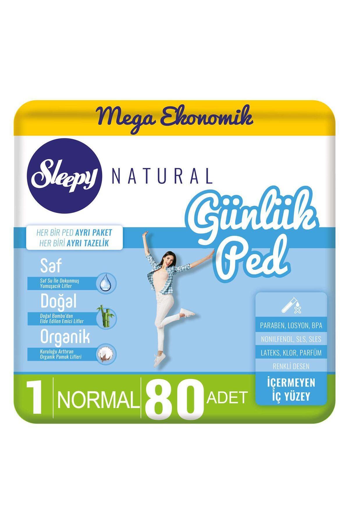 5 AL 4 ÖDE Natural Günlük Ped Normal 80'li ve ROSIE oda kokusu