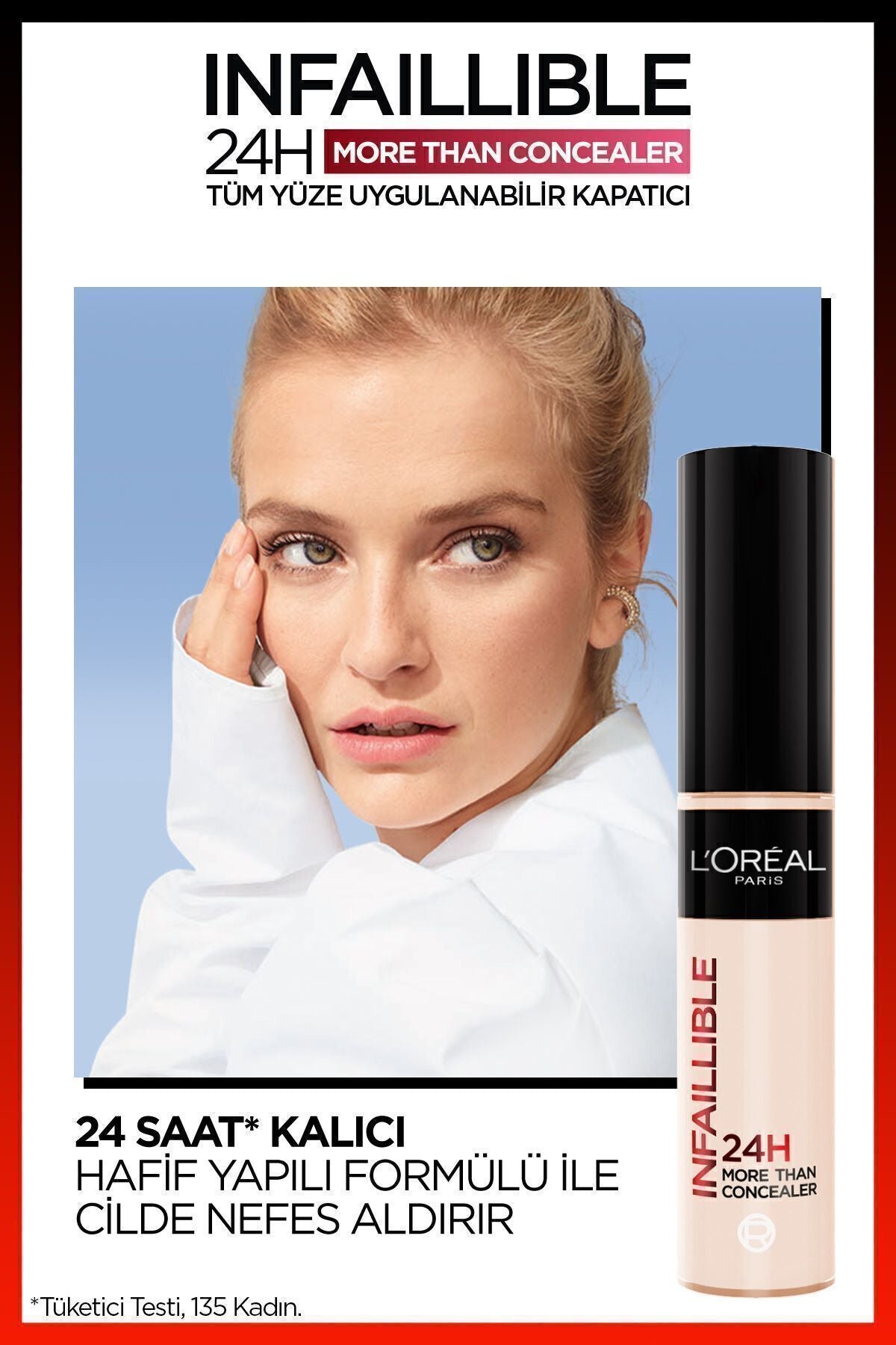 Infaillible Tüm Yüze Uygulanabilir Kapatıcı 322 Neutre Concealer