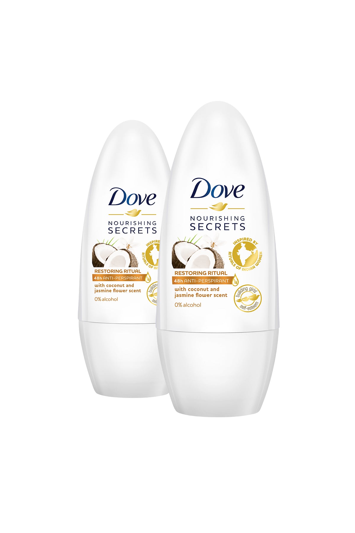 Kadın Deodorant Hindistan Cevizi Rollon 50ml X2