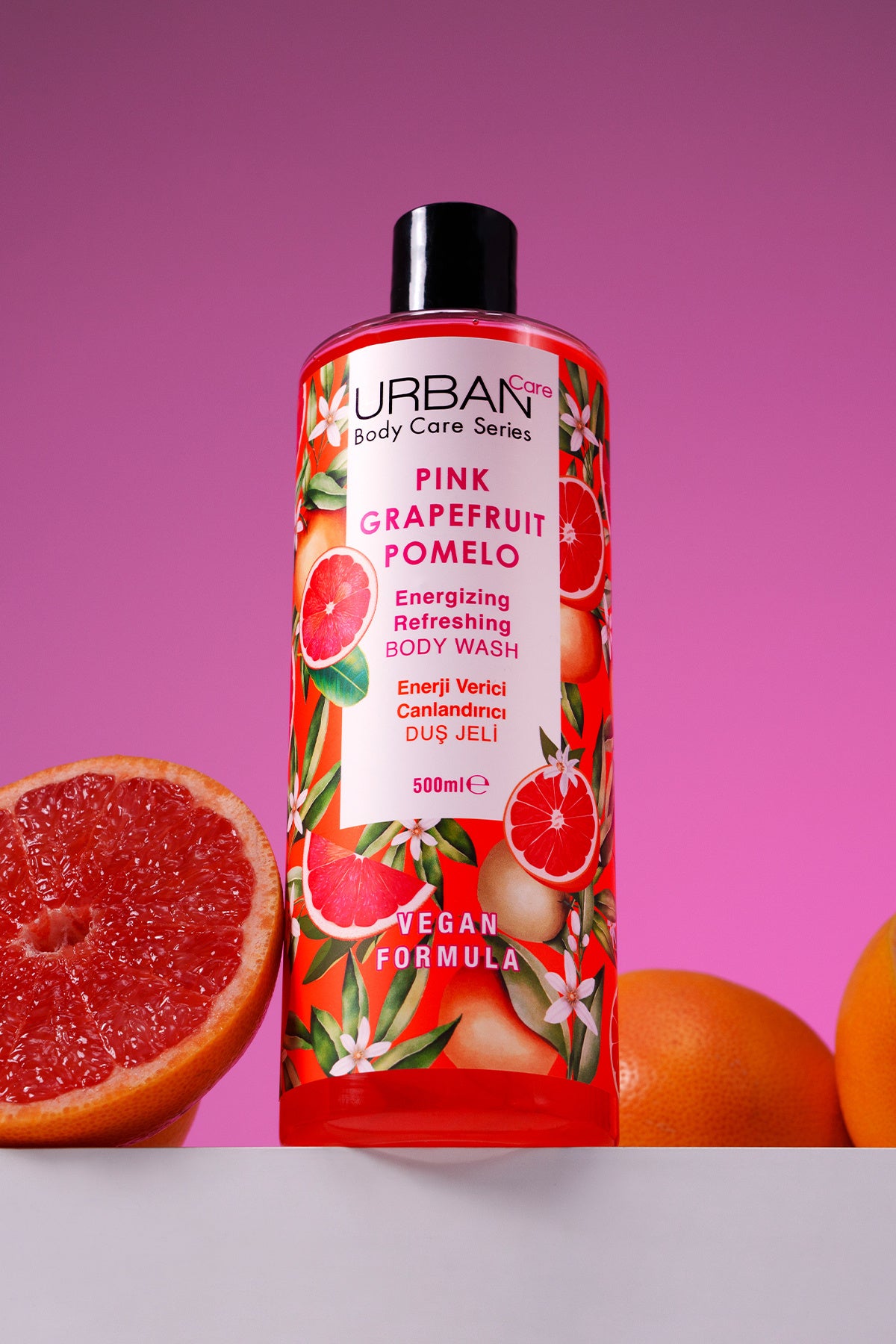 Pink Grapefruit & Pomelo Canlandırıcı Ve Nemlendirici Duş Jeli 500 ml