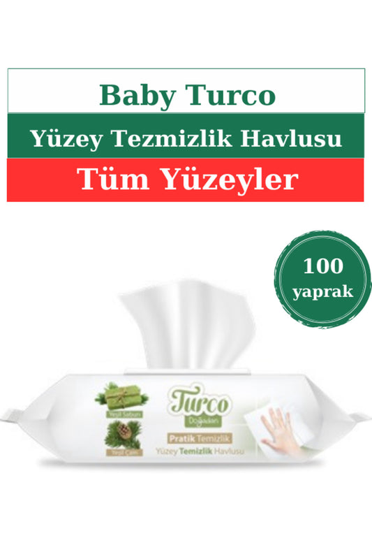 Pratik Temizlik Yüzey Temizlik Havlusu 100 Yaprak