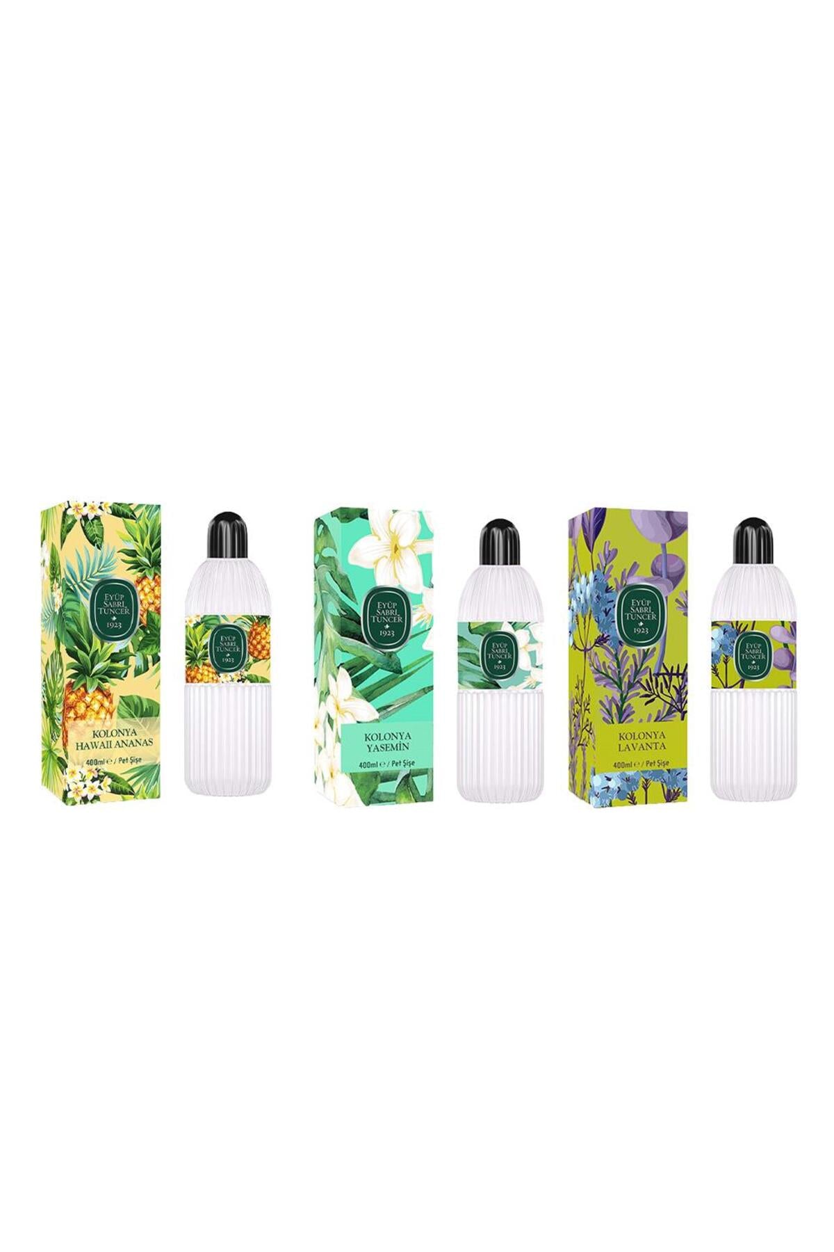 Kolonya Hawaii Ananas, Yasemin ve Lavanta Pet Şişe 400 ml