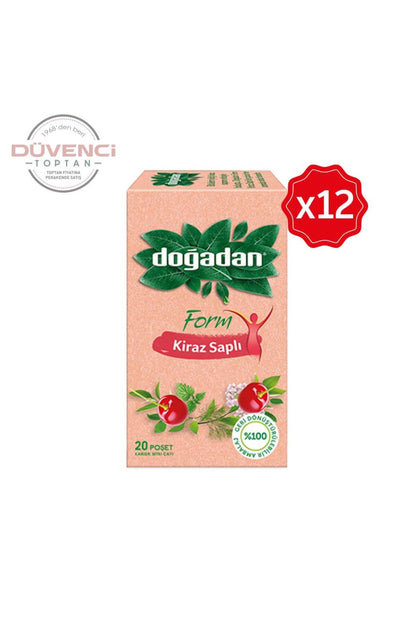 Form Çay Kiraz Saplı x 12