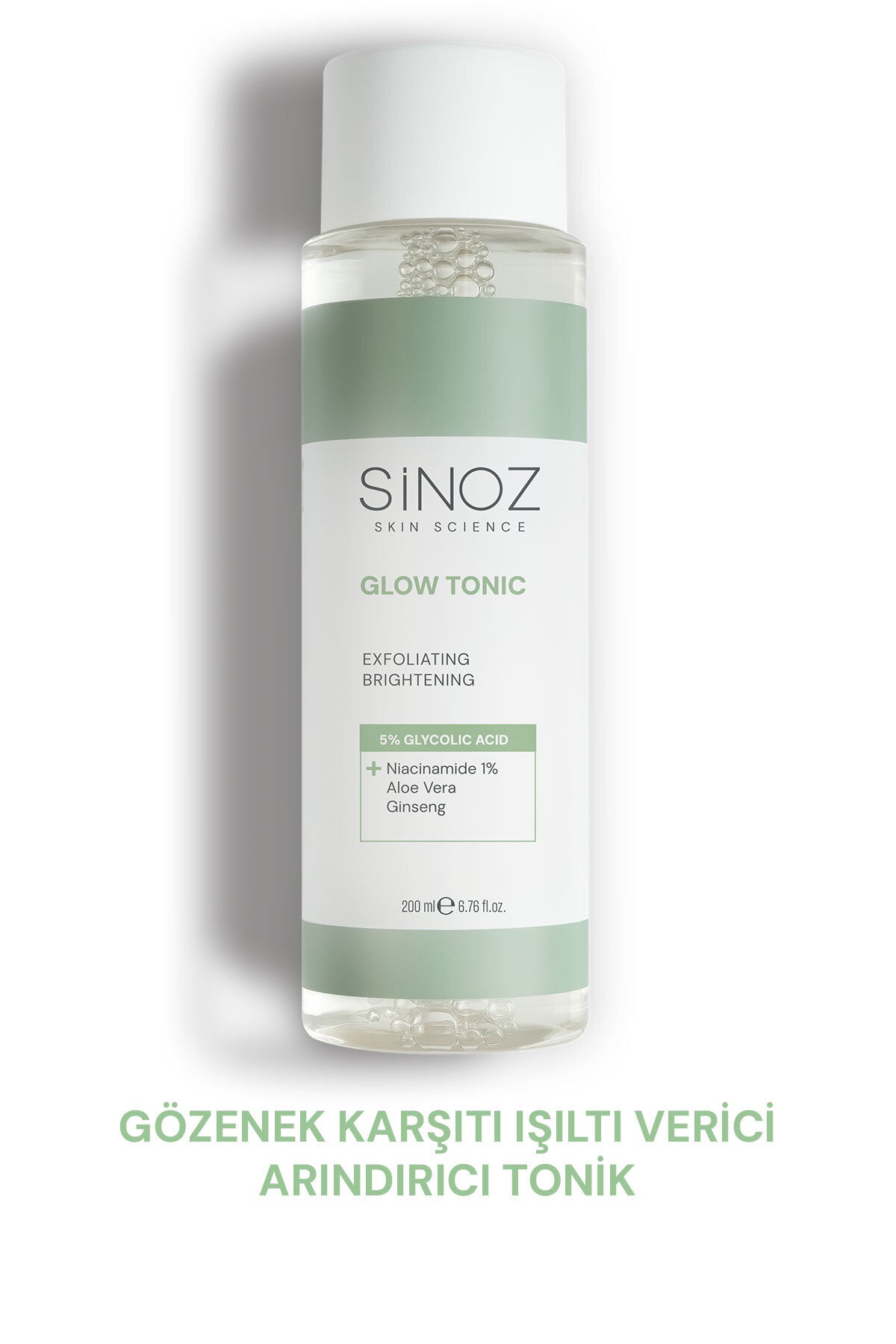 Gözenek Sıkılaştırıcı Arındırıcı Canlandırıcı Peeling Etkili %5Glikolik Asit İçeren Glow Tonik 200ml