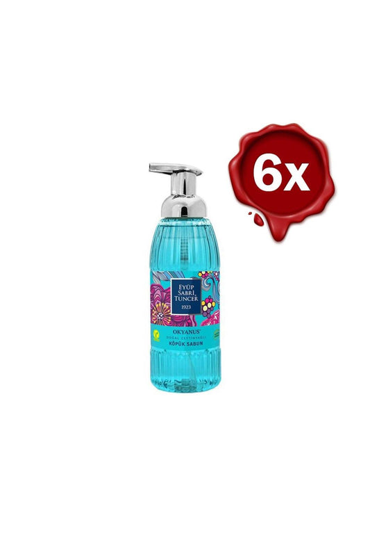 Zeytinyağlı Okyanus Köpük Sabun 500 ML x 6
