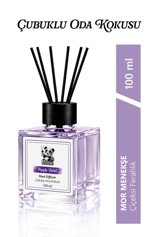 Purple Violet Reed Diffuser Çubuklu Oda Kokusu 100 ml
