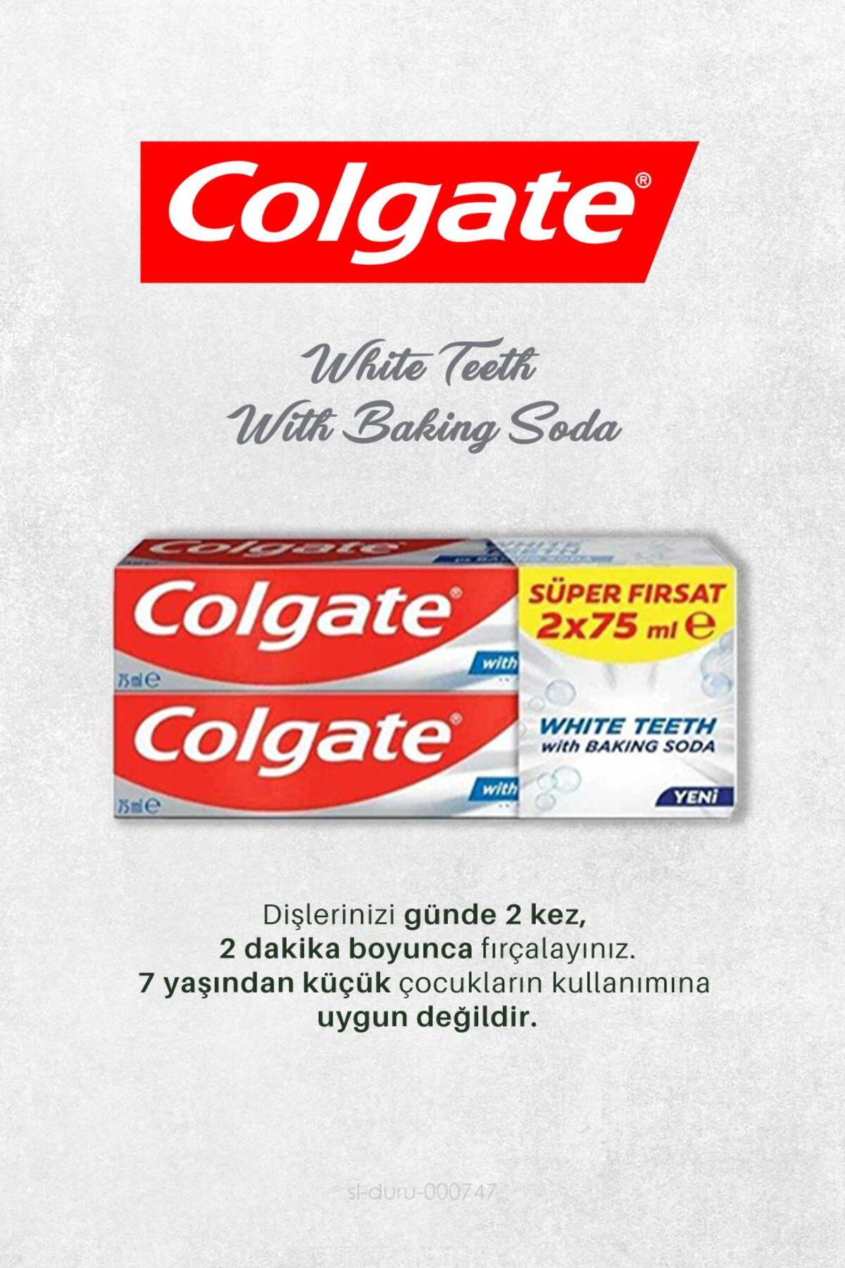Baking Soda 2'li 17 AL 15 ÖDE 75 ml ve Pratik Diş Macunu Sıkma Aparatı