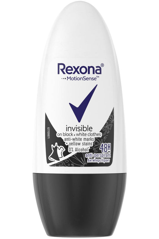 Invısıble Black Whıte Roll On