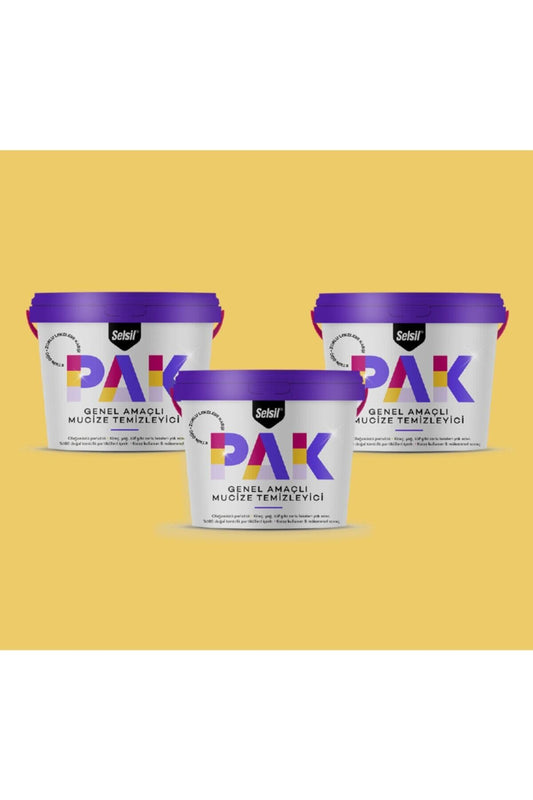 Pak Genel Amaçlı Mucize Temizleyici 500 Gr X 3 Adet