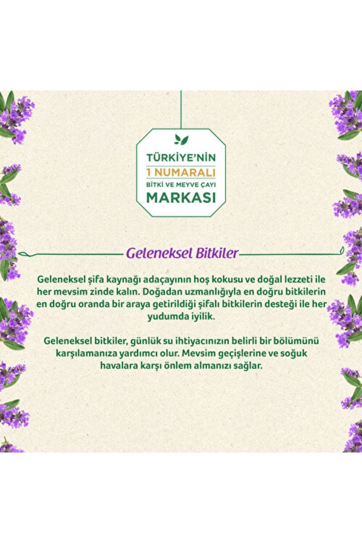 Adaçayı 20'li Poşet Bitki Çayı