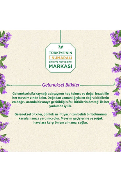 Adaçayı 20'li Poşet Bitki Çayı