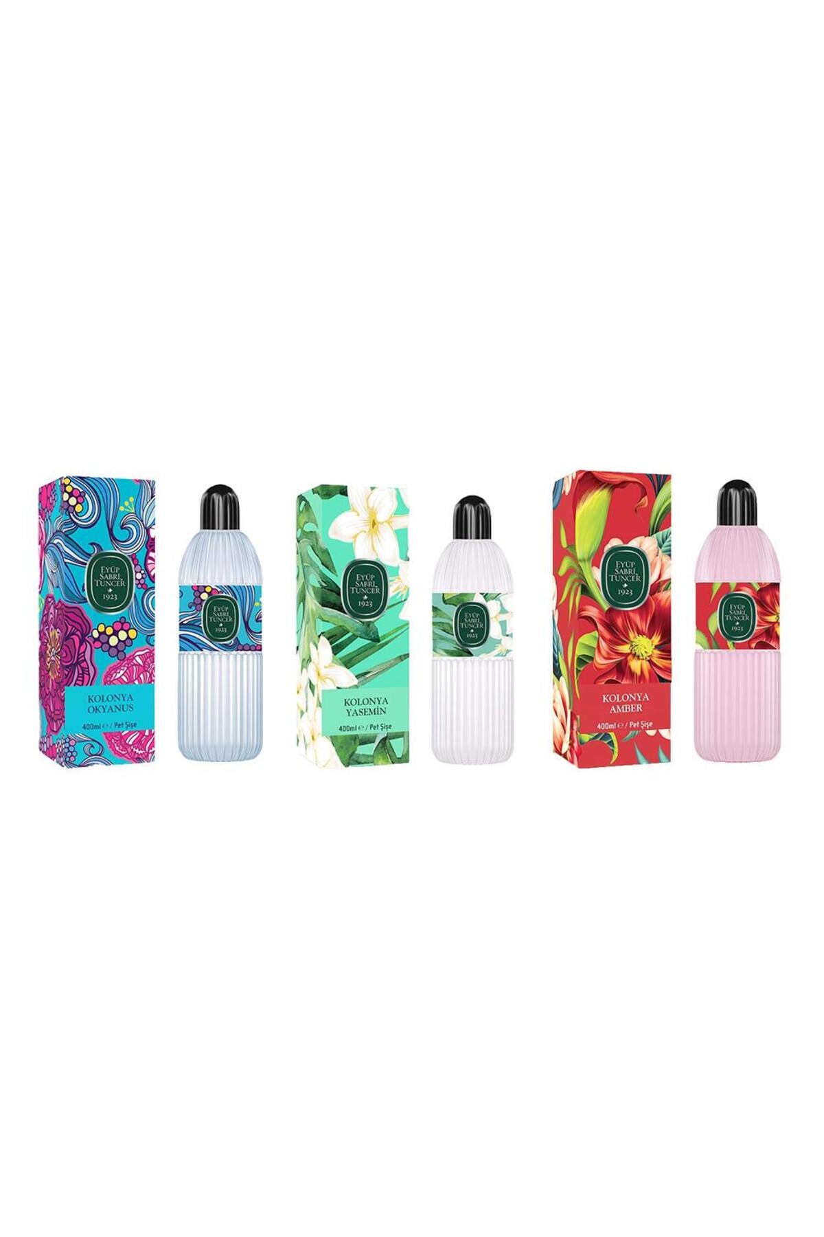 Kolonya Okyanus, Yasemin ve Amber Pet Şişe 400 ml