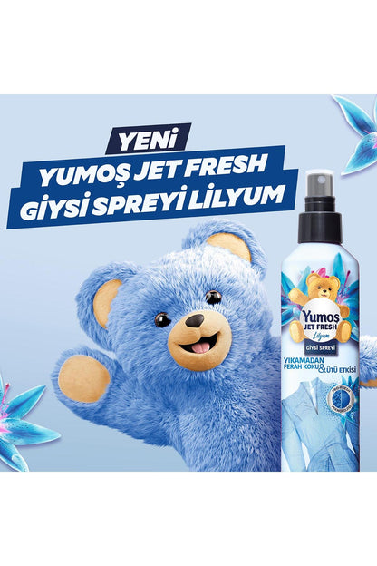 Jet Fresh Giysi Spreyi Lilyum 200 ml 2 Adet