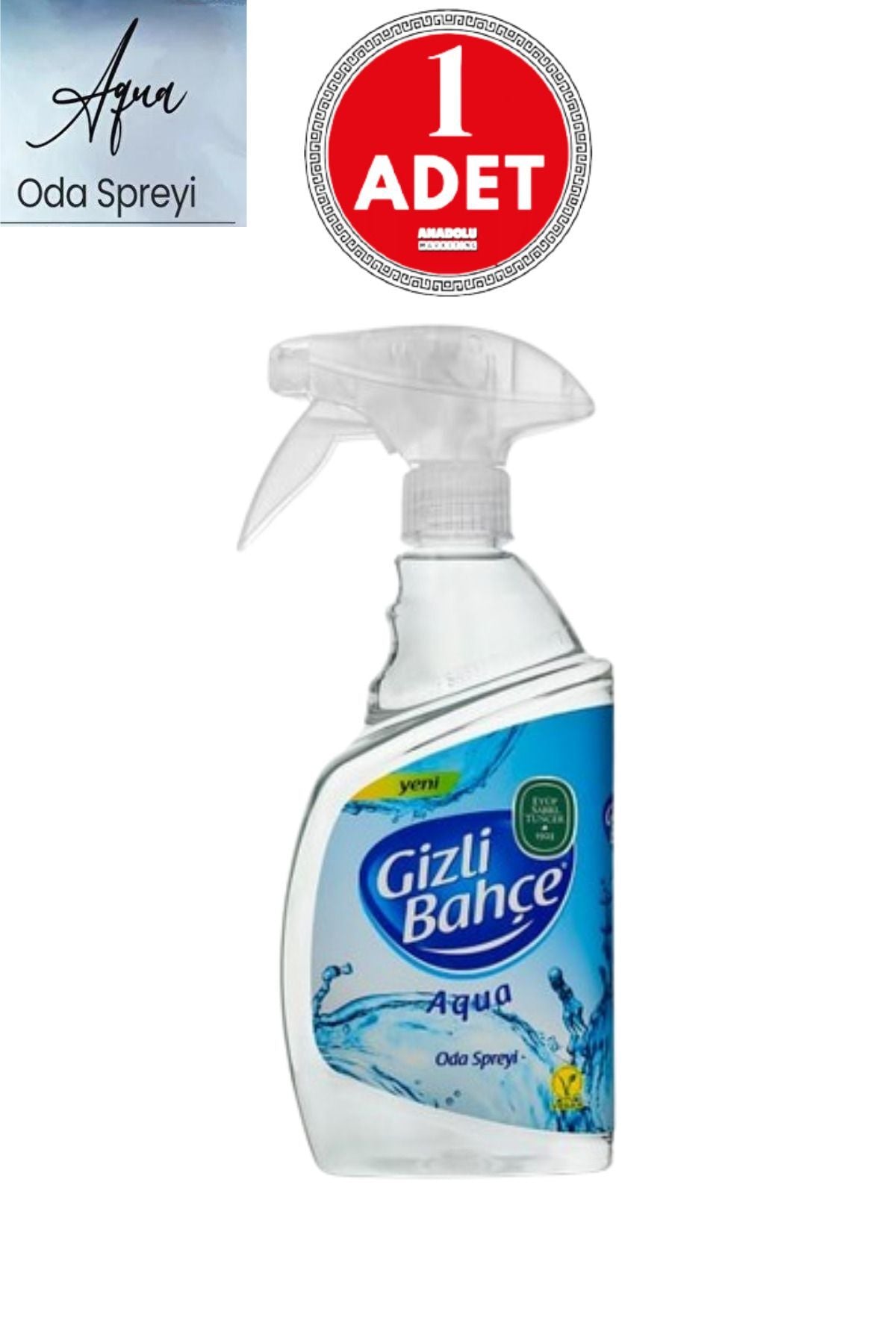 Yeni Nesil Oda Spreyi Aqua 500 ml 1 Adet