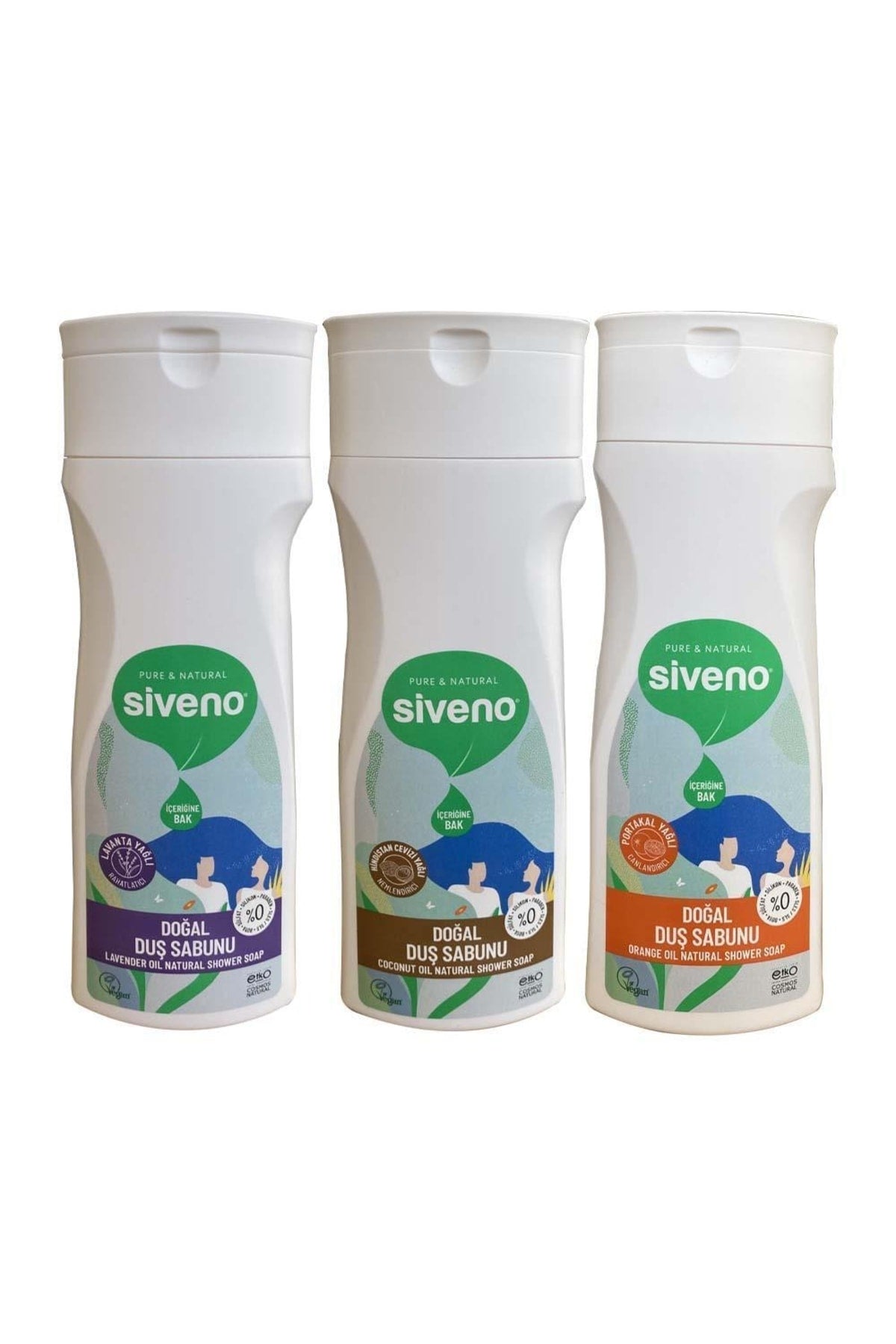 Doğal Duş Sabunları 300 Ml
