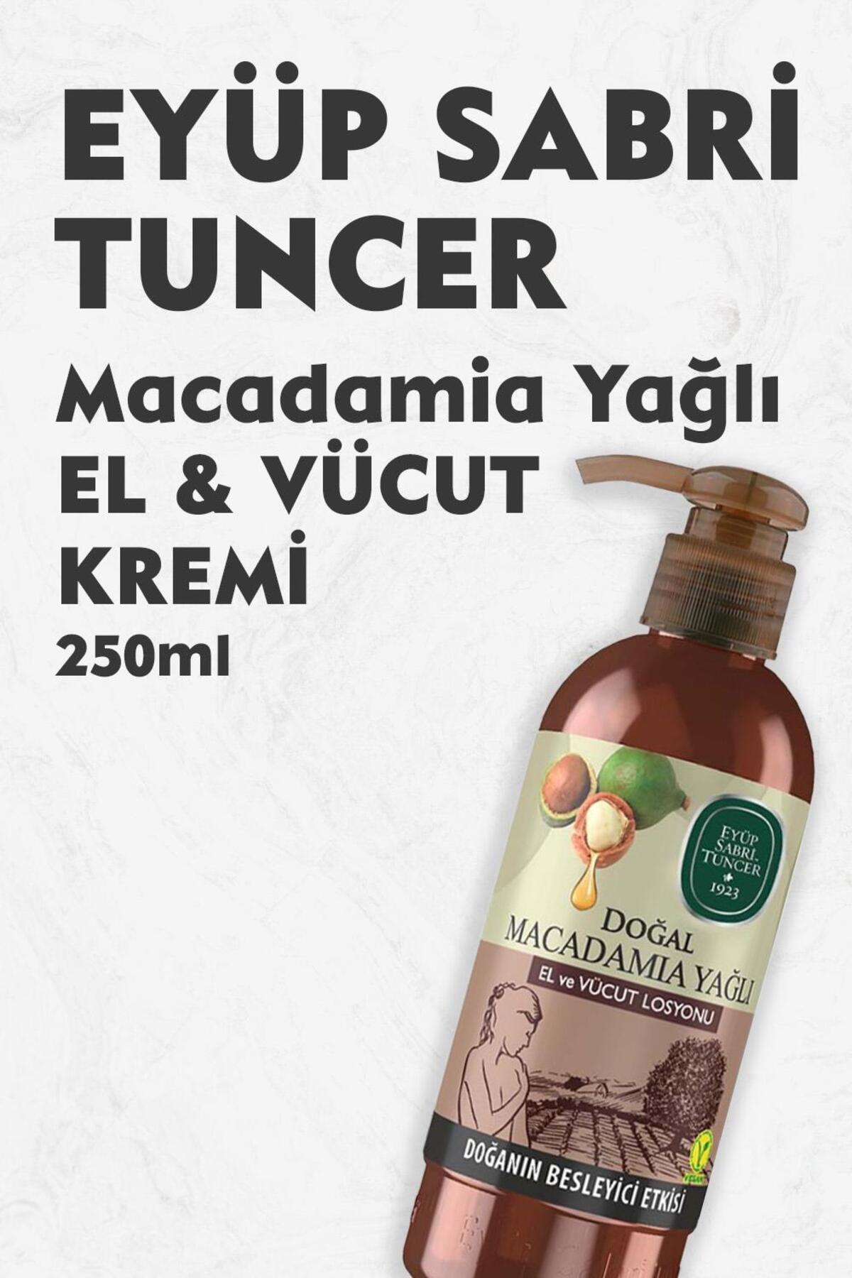 Doğal Macadamia Yağlı El ve Vücut Losyonu 250 ml