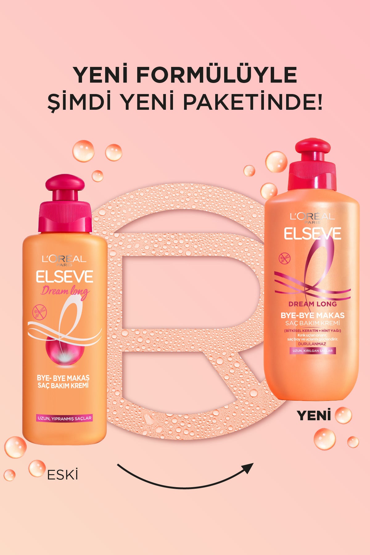 Saç Bakım Kremi Dream Long & Byebye Makas 200Ml