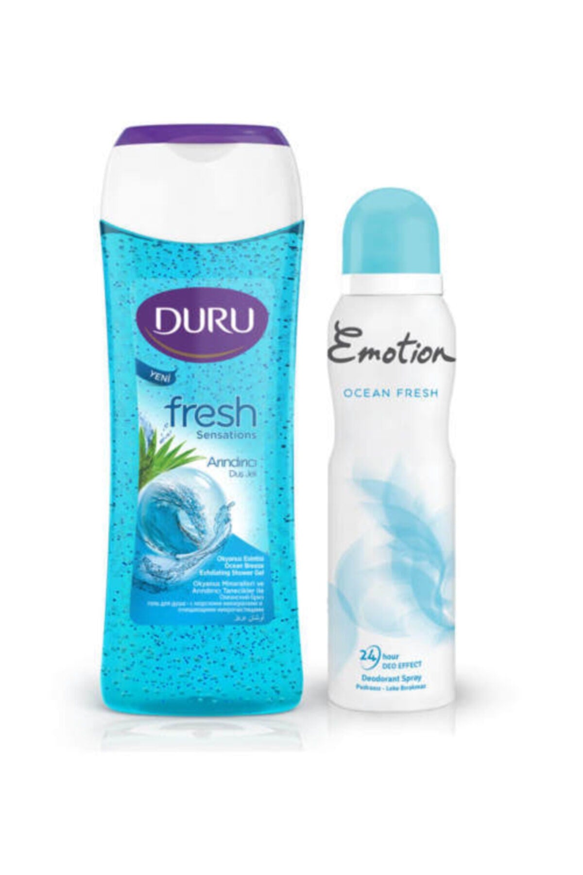 Okyanus Esintisi Duş Jeli 250 ml ve Ocean Fresh Kadın Deodorant 150 ml