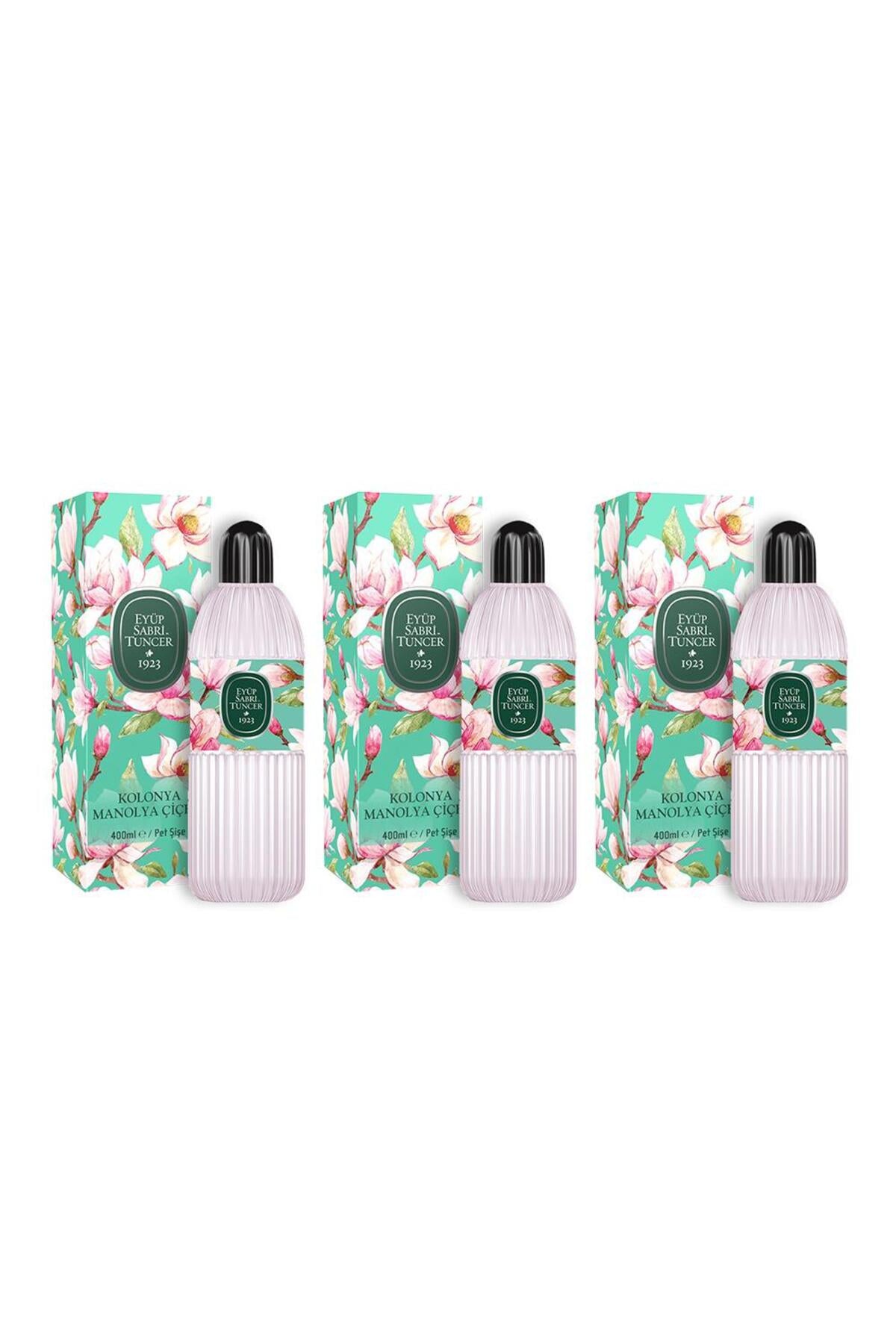 Manolya Çiçeği Kolonyası 400 ML x 3 Adet