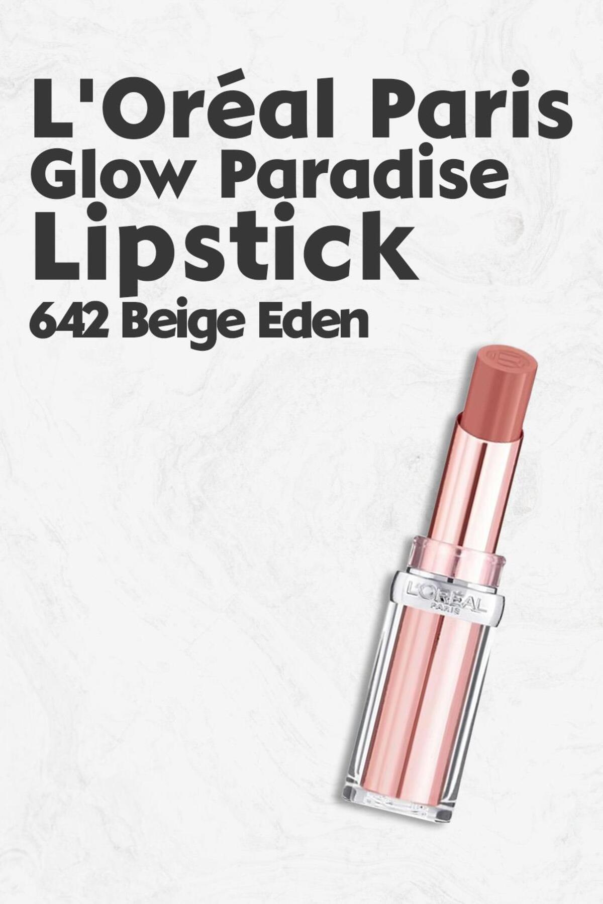 Glow Paradise Lipstick 642 Beige Eden
