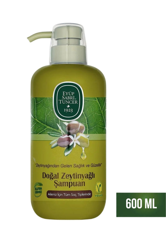 Doğal Zeytinyağlı Şampuan 600 ml