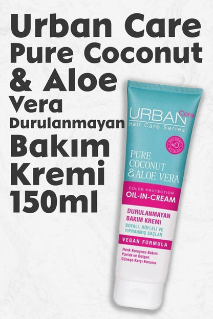 Pure Coconut & Aloe Vera Durulanmayan Bakım Kremi 150 ml