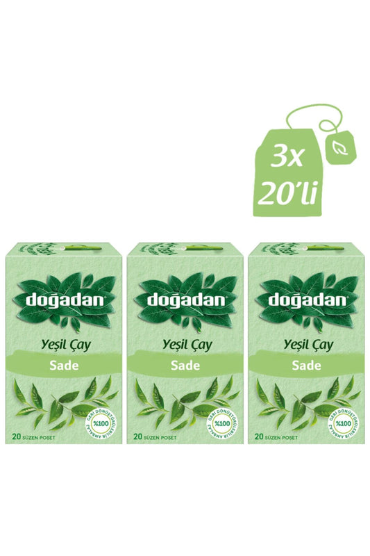 Yeşil Çay Limonlu 20'li x 3