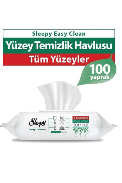 Easy Clean Yüzey Temizlik Havlusu 100 Yaprak (4 Adet)