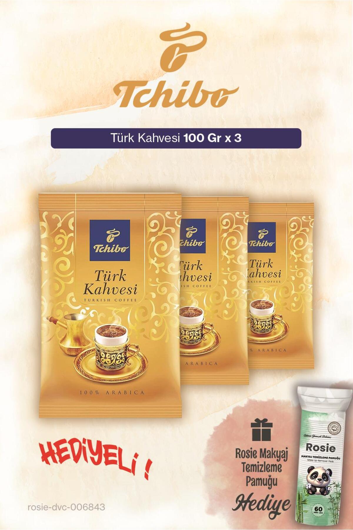 x3 Türk Kahvesi 100 Gr ve Pamuk