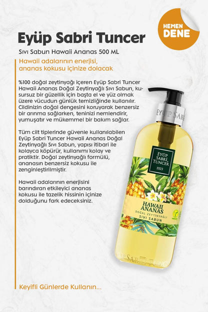 Sıvı Sabun Hawaii Ananas 500 ML