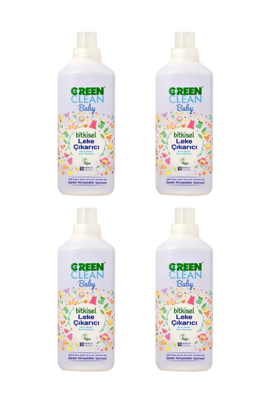 Baby Bitkisel Leke Çıkarıcı 1000 ml 4'lü Set