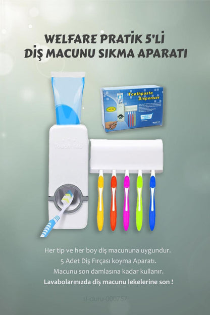 36 AL 33 ÖDE Eyüp Sabri Tuncer Nane Özlü Diş Macunu 90 ml ve Diş Macunu Sıkma Aparatı