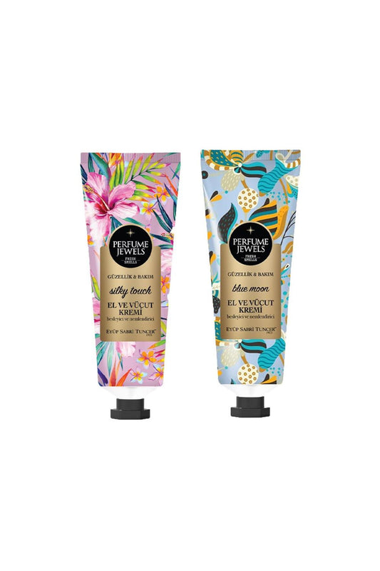 Pj El Ve Vücut Kremi Silky Touch ve Blue Moon Tüp 50 Ml