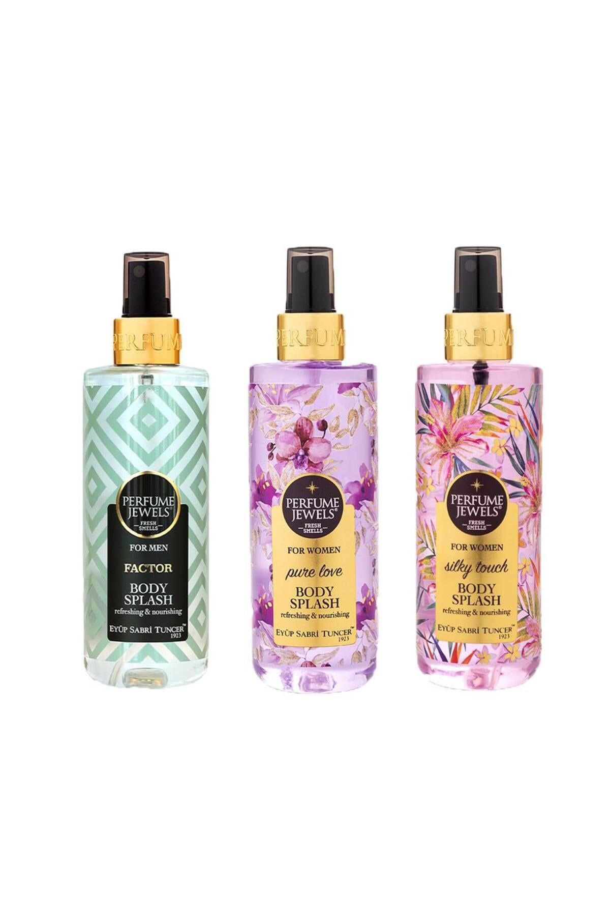Vücut Spreyi Pure, Factor ve Silky Touch