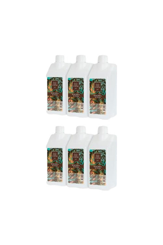 Tütün Kolonyası Yedek Şişe 1 Litre x 6 Adet