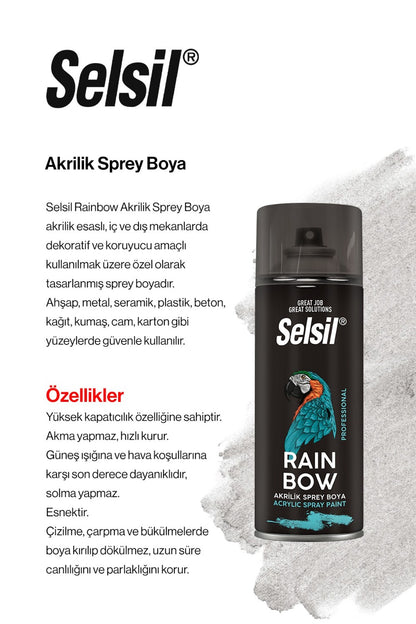 11 adet Buzdolabı Beyazı Akrilik Sprey Boya 400 ml, ROSIE oda kokusu