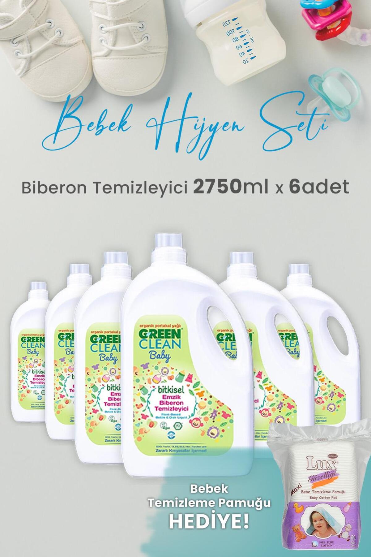 Baby Likit Biberon Temizleyici 2750 ml x 6 Adet ve Hediyeli