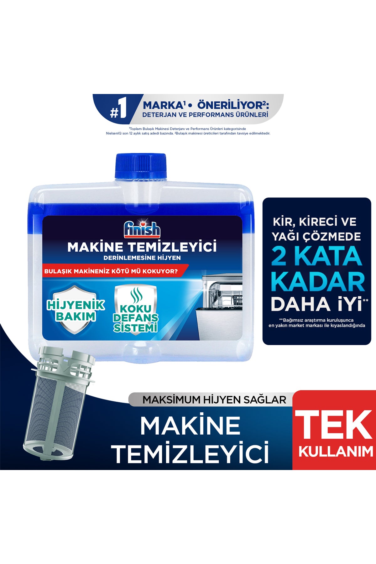 Ultimate Plus Bulaşık Makinesi Deterjanı Kapsül Tablet 75 Adet Temizlik Bakım Seti Borcam