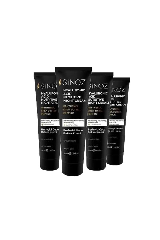 Hyaluronic Acid Besleyici Gece Bakım Kremi 50 Ml X 4