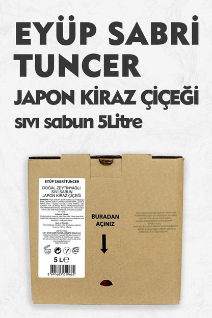 Japon Kiraz Çiçeği Sıvı Sabun (Bag) 5 Litre