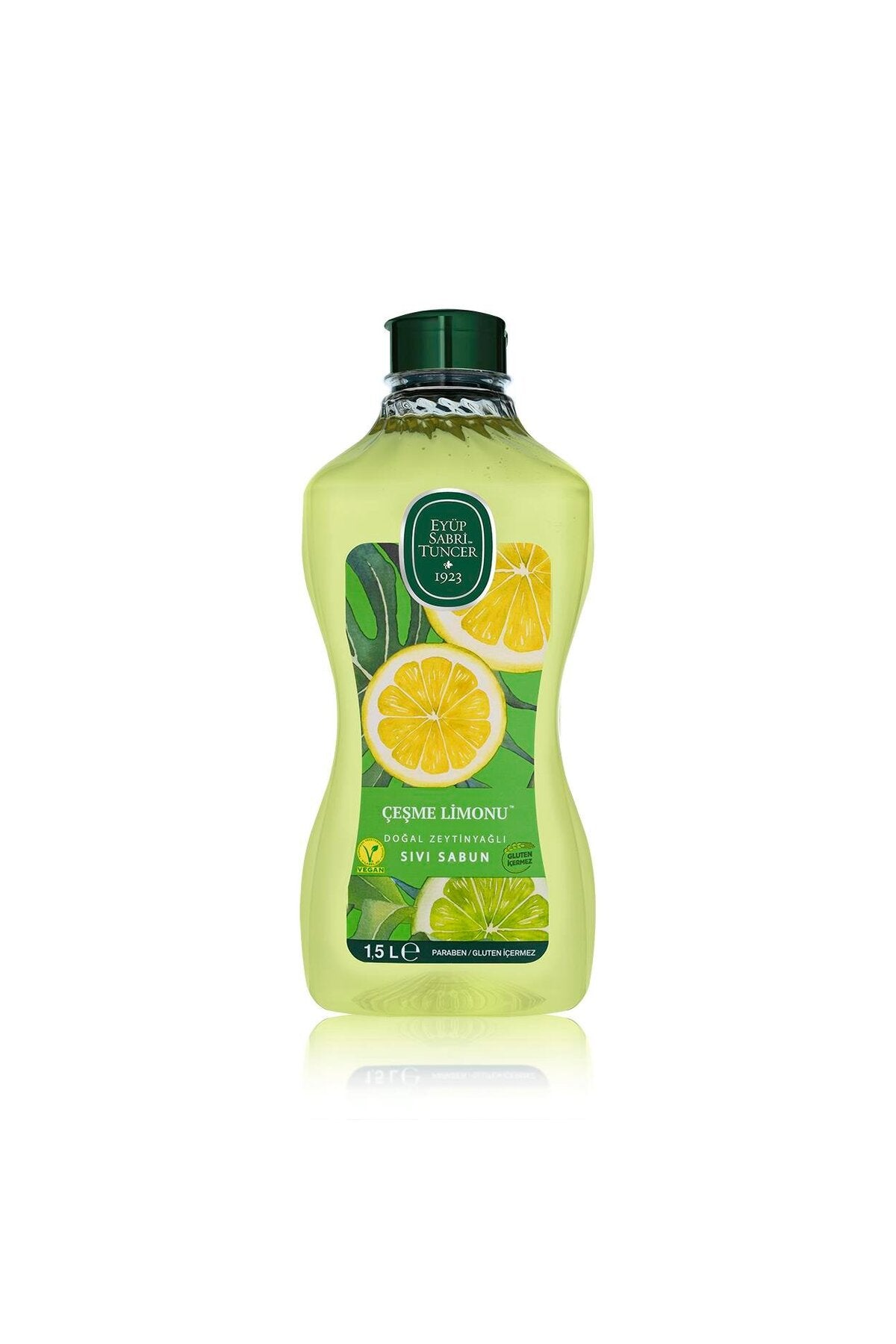 Çeşme Limonu Doğal Zeytinyağlı Sıvı Sabun 1.5 lt