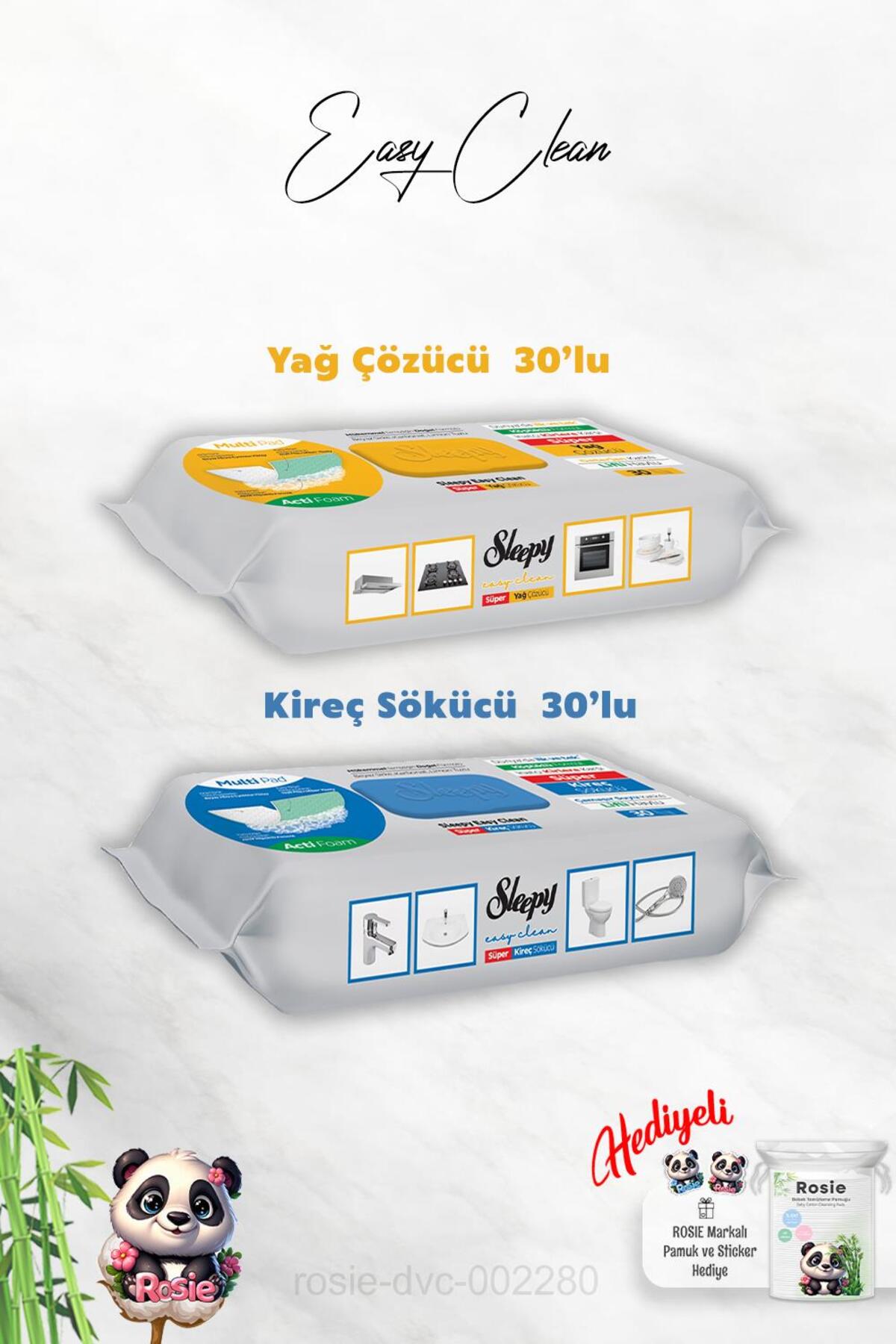 Kireç Sökücü, Yağ Çözücü 30'lu ve Rosie Hediye