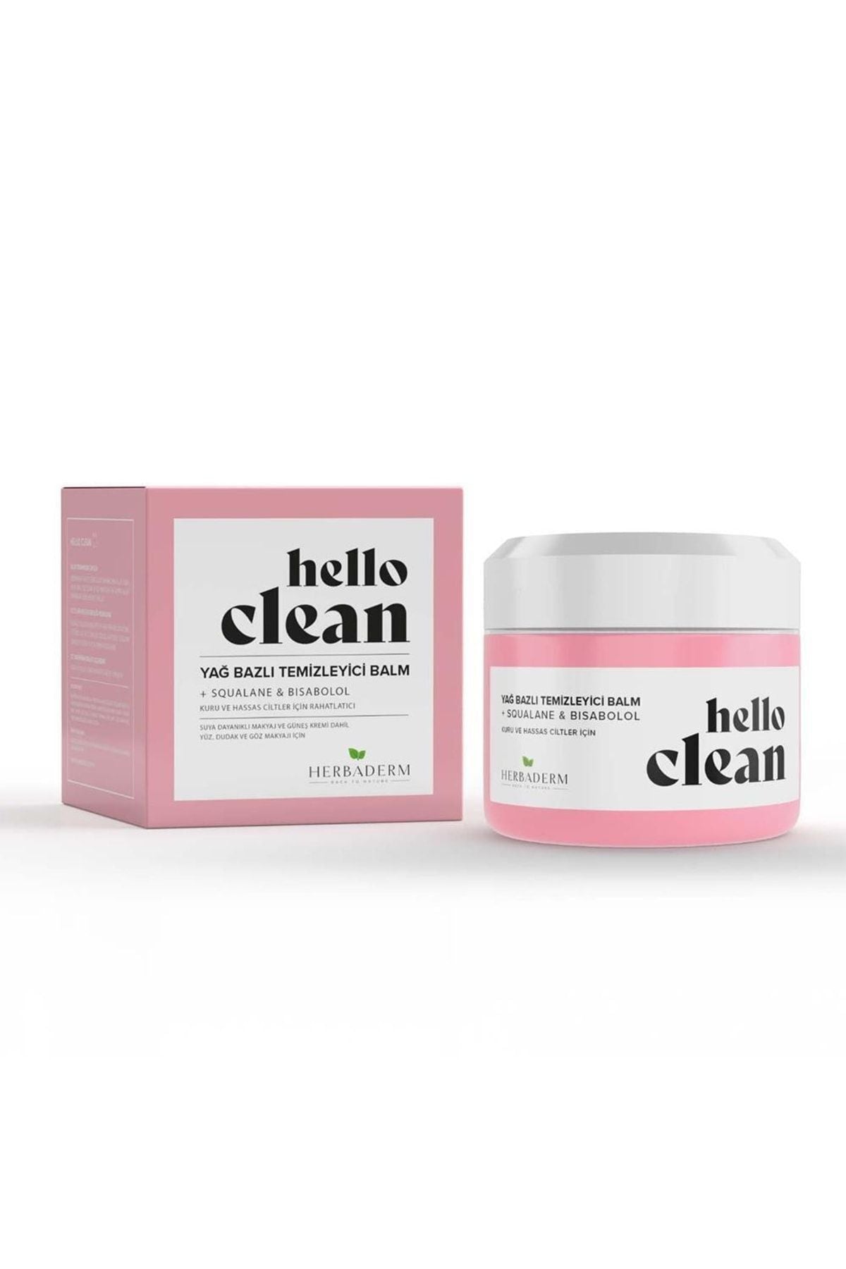 Hello Clean Kuru Ve Hassas Ciltler İçin Yağ Bazını Temizleyici Balm 100 Ml HERBA701478