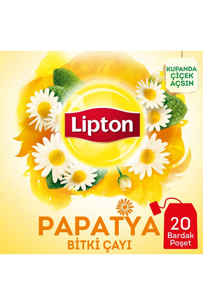Papatya Bitki Meyve Bardak Poşet Çayı, 20'li