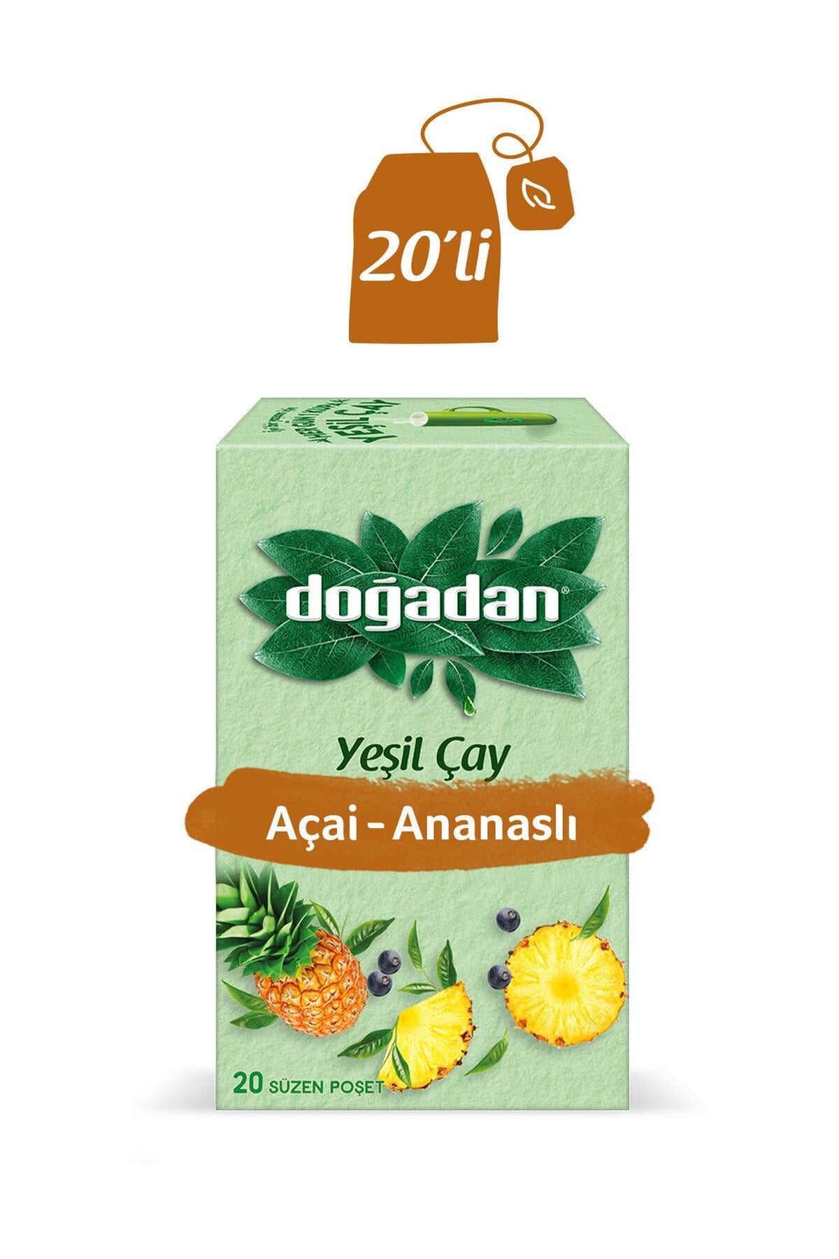 Yeşil Çay Açai Ananaslı 20’Li