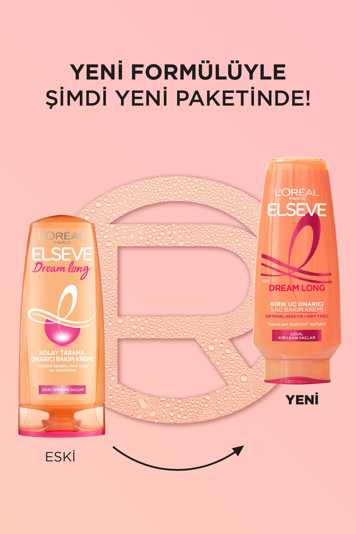 Dream Long Kolay Tarama Saç Bakım Kremi 250 ml
