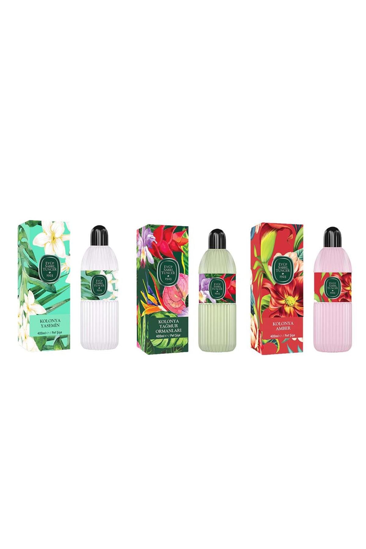 Kolonya Yasemin, Yağmur Ormanları ve Amber Pet Şişe 400 ML