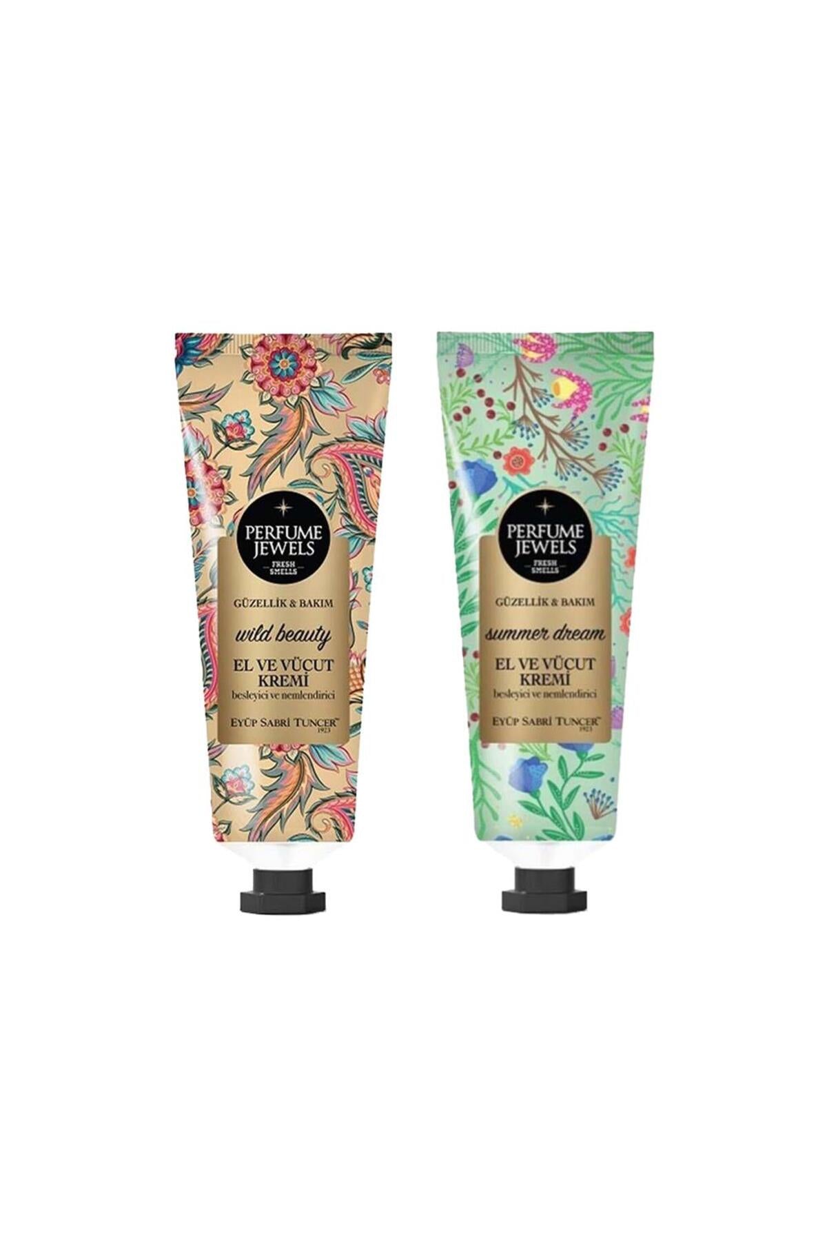 Perfume Jewels Wild Beauty ve Summer Dream El Kremi 50ML