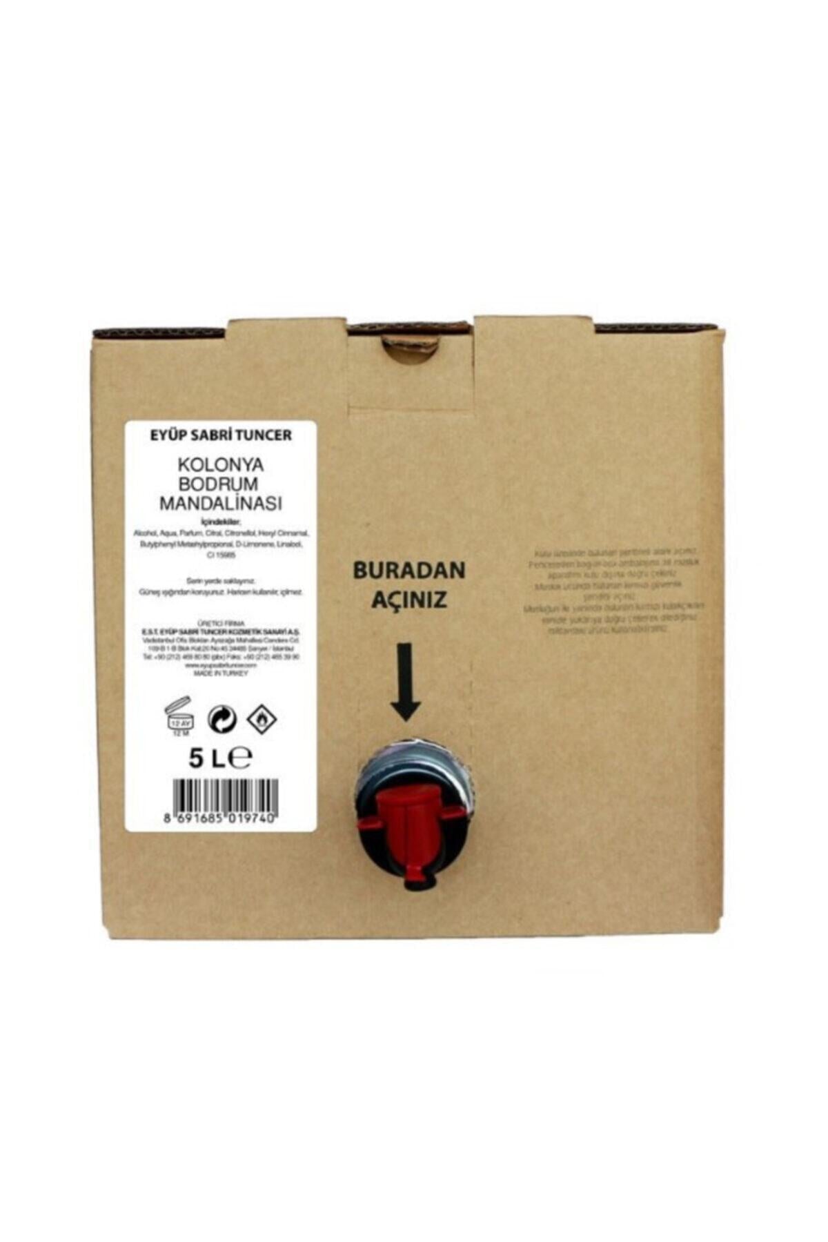 Bodrum Mandalinası Kolonyası 5 lt - Bag In Box