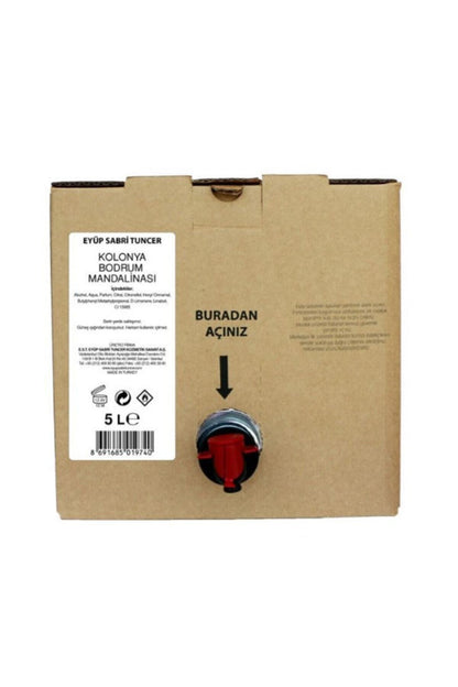 Bodrum Mandalinası Kolonyası 5 lt - Bag In Box